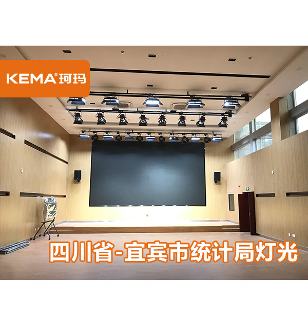 宜賓市統(tǒng)計(jì)局會議室燈光改造